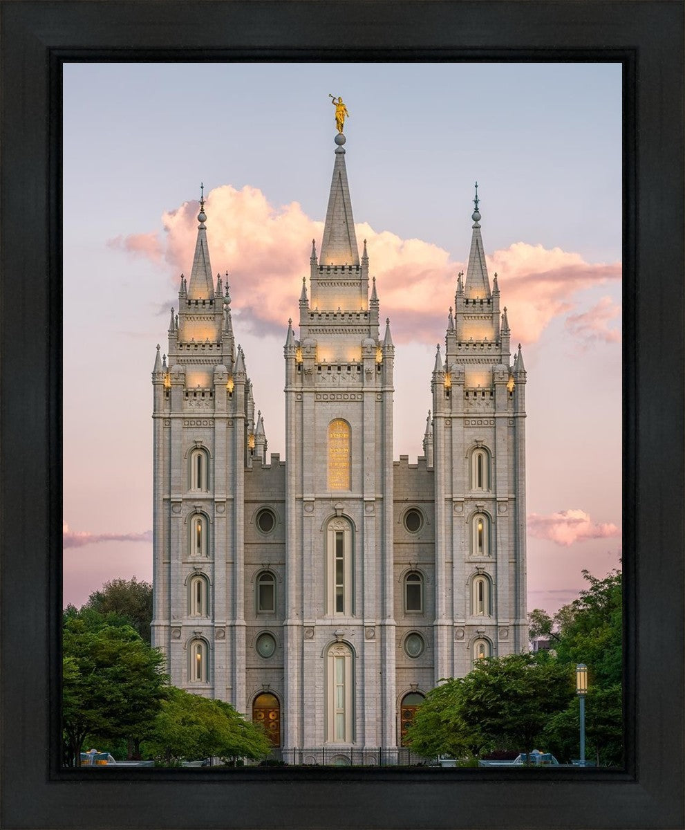 Salt Lake Morning Breaks Gallery Wrap