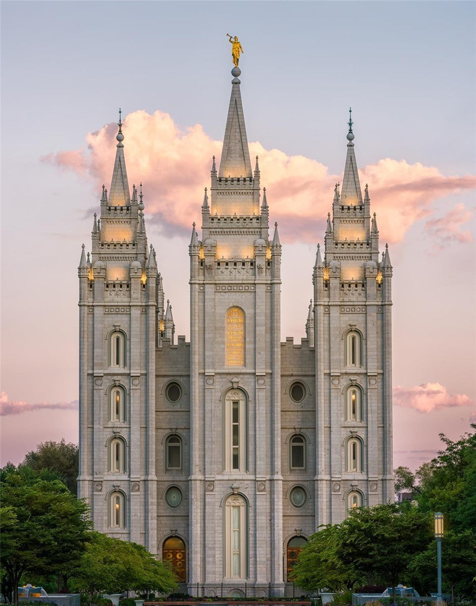 Salt Lake Morning Breaks Gallery Wrap