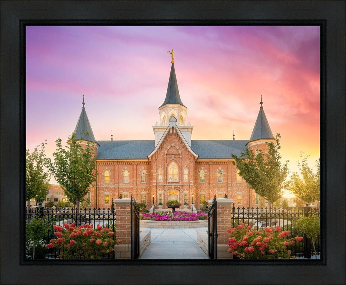 Provo City Center Gates to Heaven Gallery Wrap