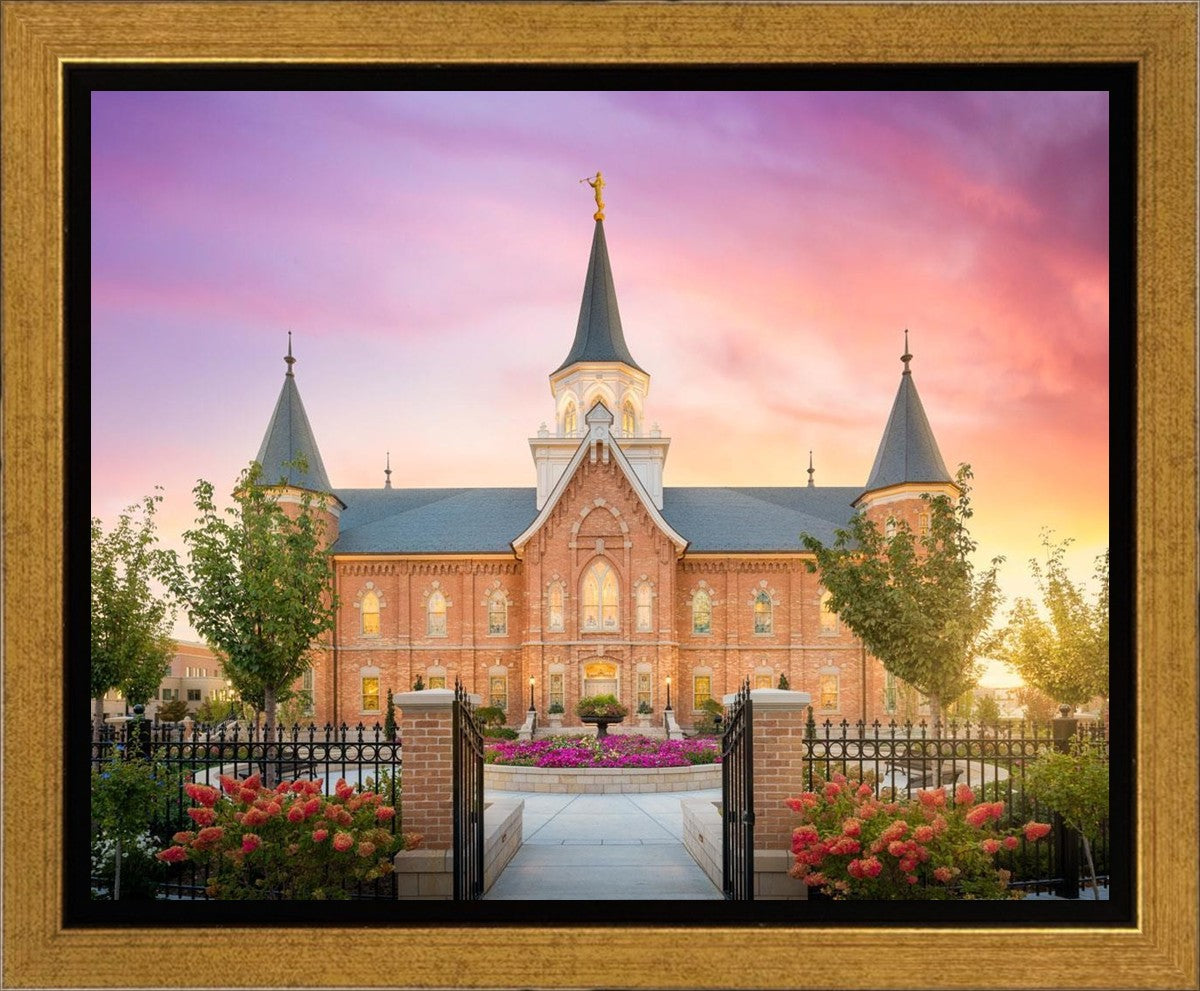Provo City Center Gates to Heaven Gallery Wrap