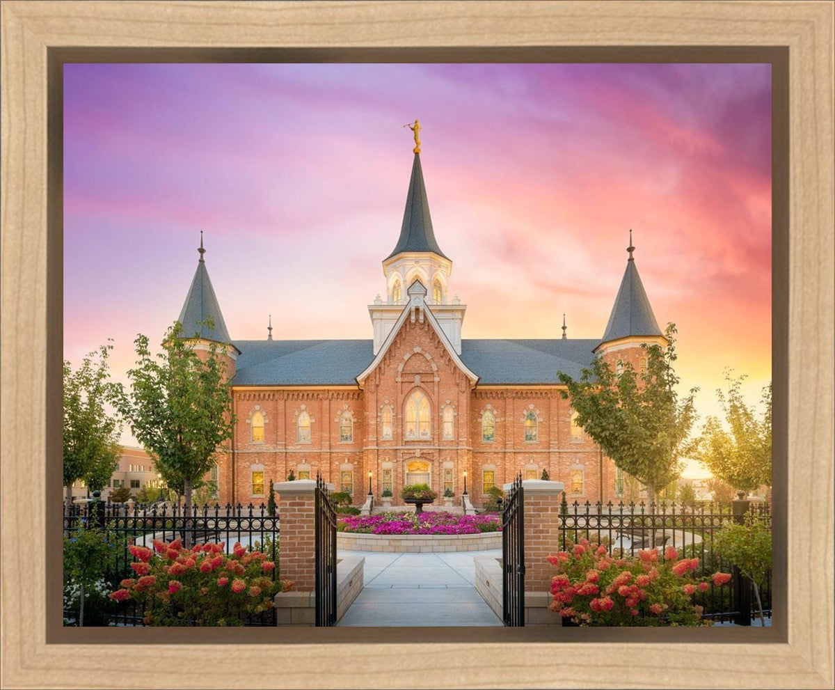 Provo City Center Gates to Heaven Gallery Wrap