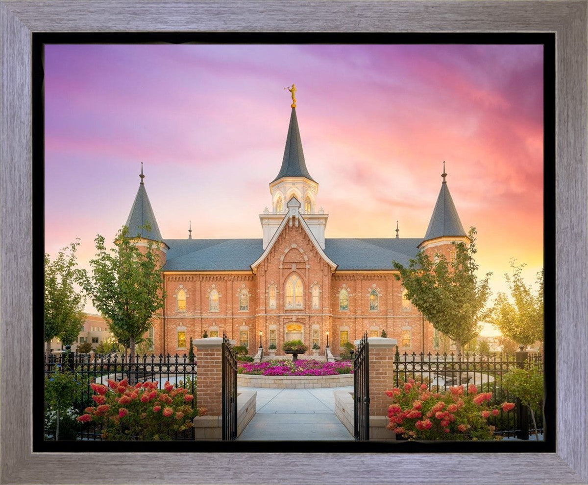 Provo City Center Gates to Heaven Gallery Wrap