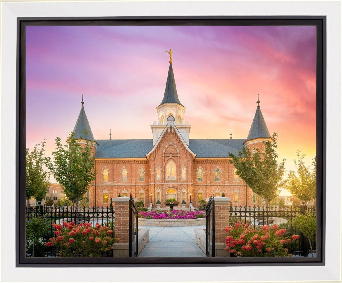 Provo City Center Gates to Heaven Gallery Wrap