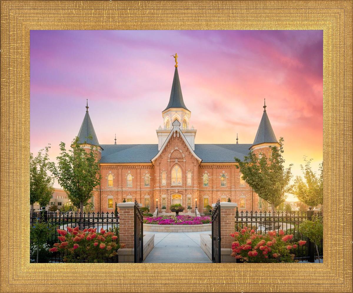 Provo City Center Gates to Heaven