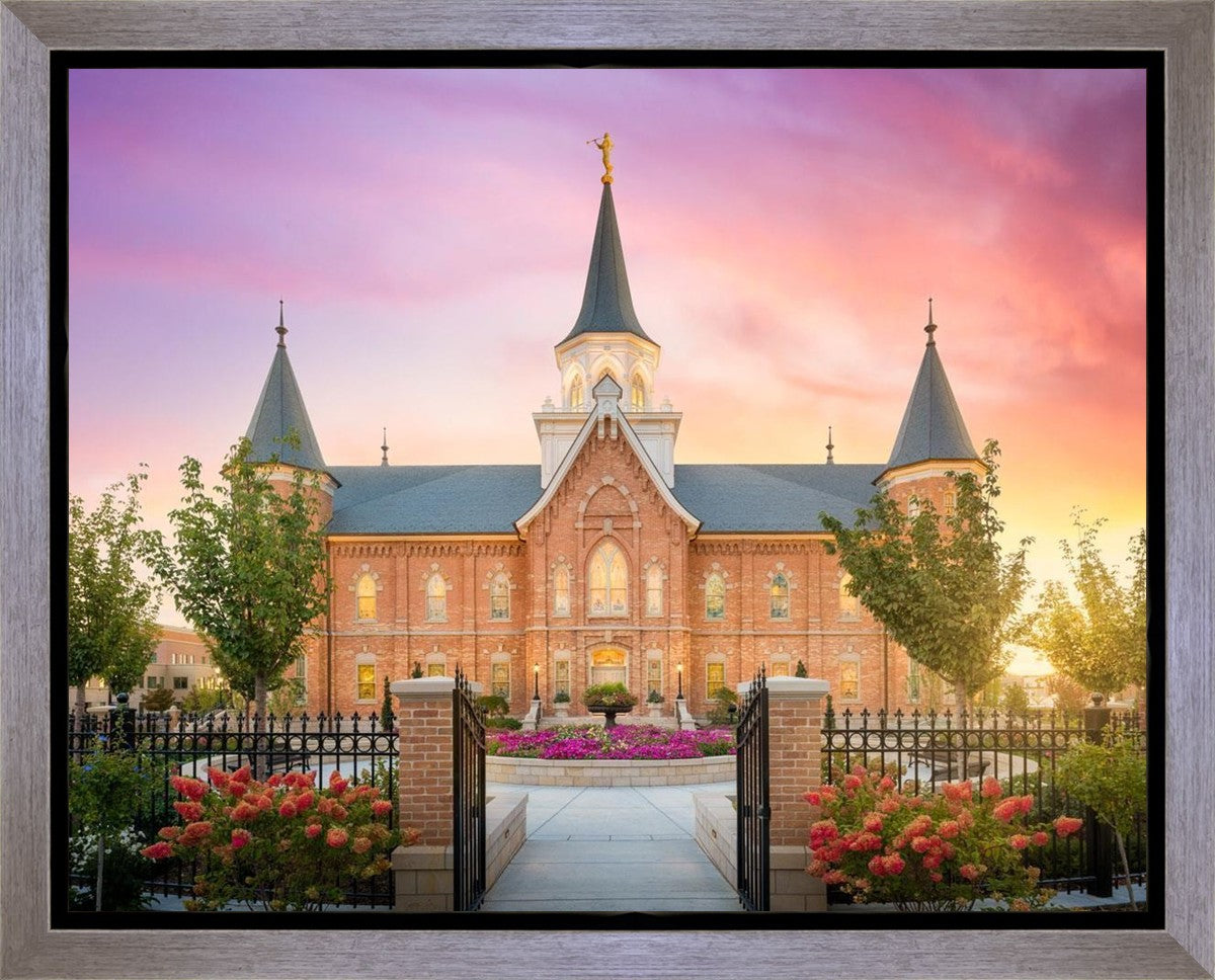 Provo City Center Gates to Heaven Gallery Wrap