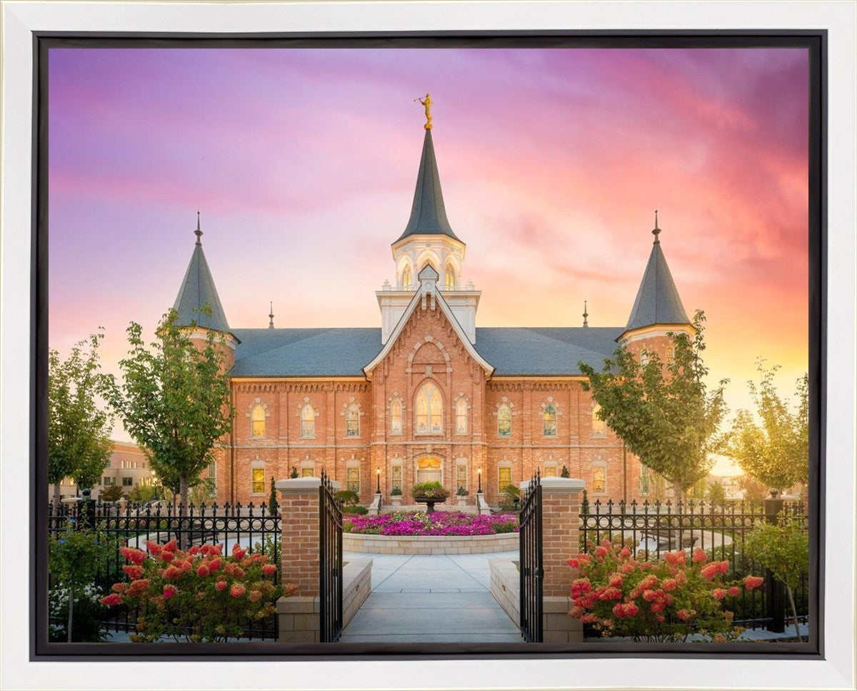 Provo City Center Gates to Heaven Gallery Wrap