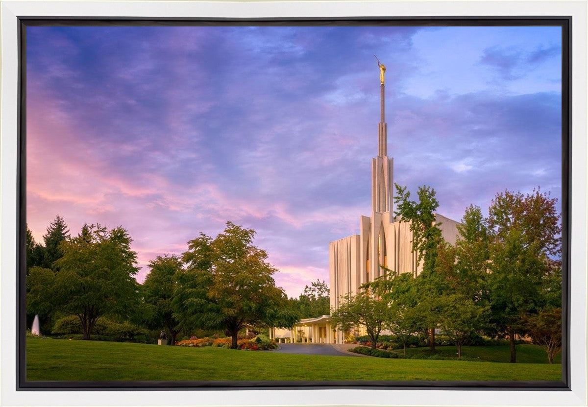 Seattle Evening Panorama Gallery Wrap