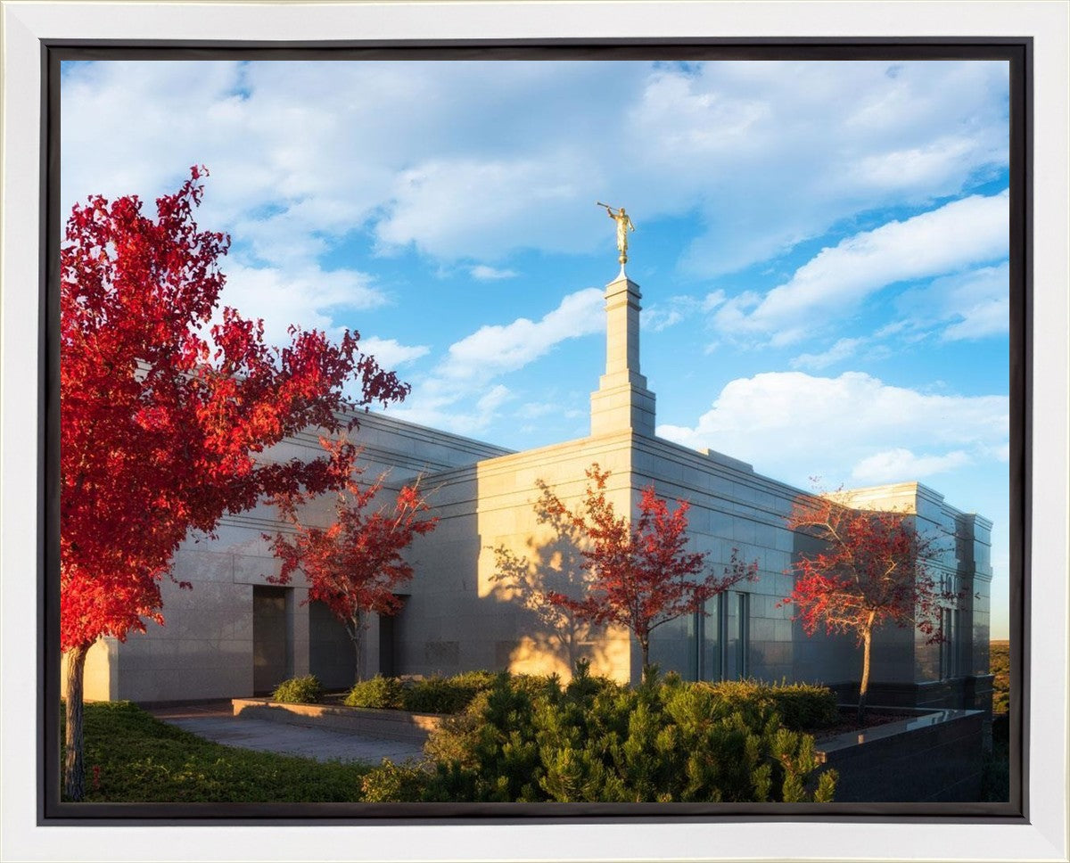 Snowflake Vivid Autumn Gallery Wrap