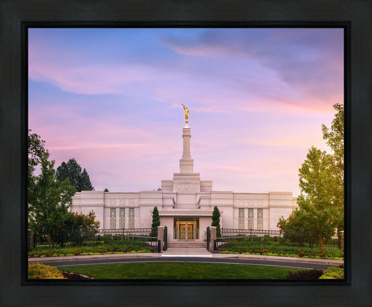 Spokane Pastel Morning Gallery Wrap