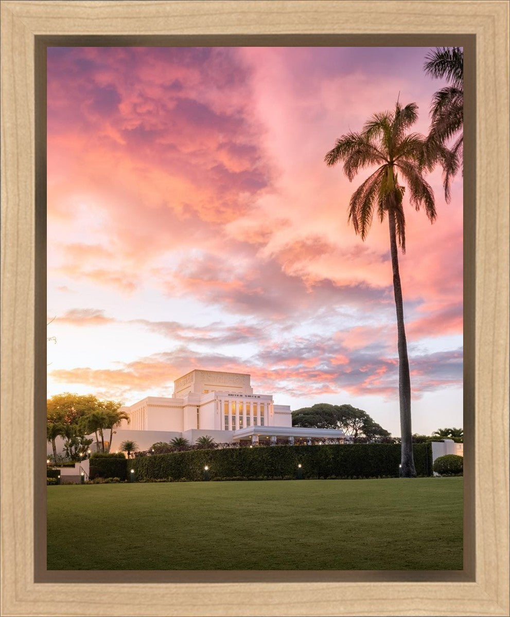 Laie Sunset Panorama