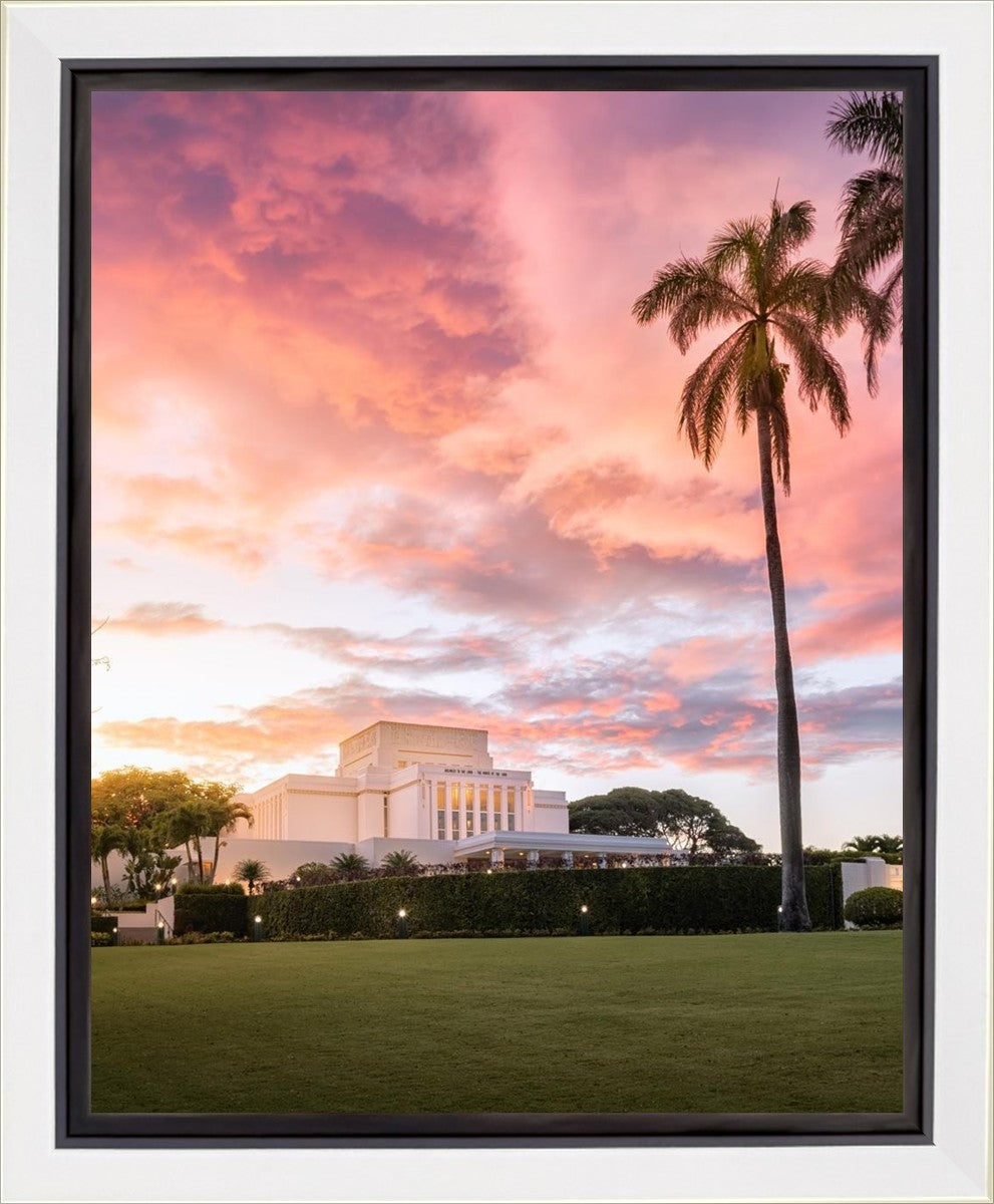 Laie Sunset Panorama