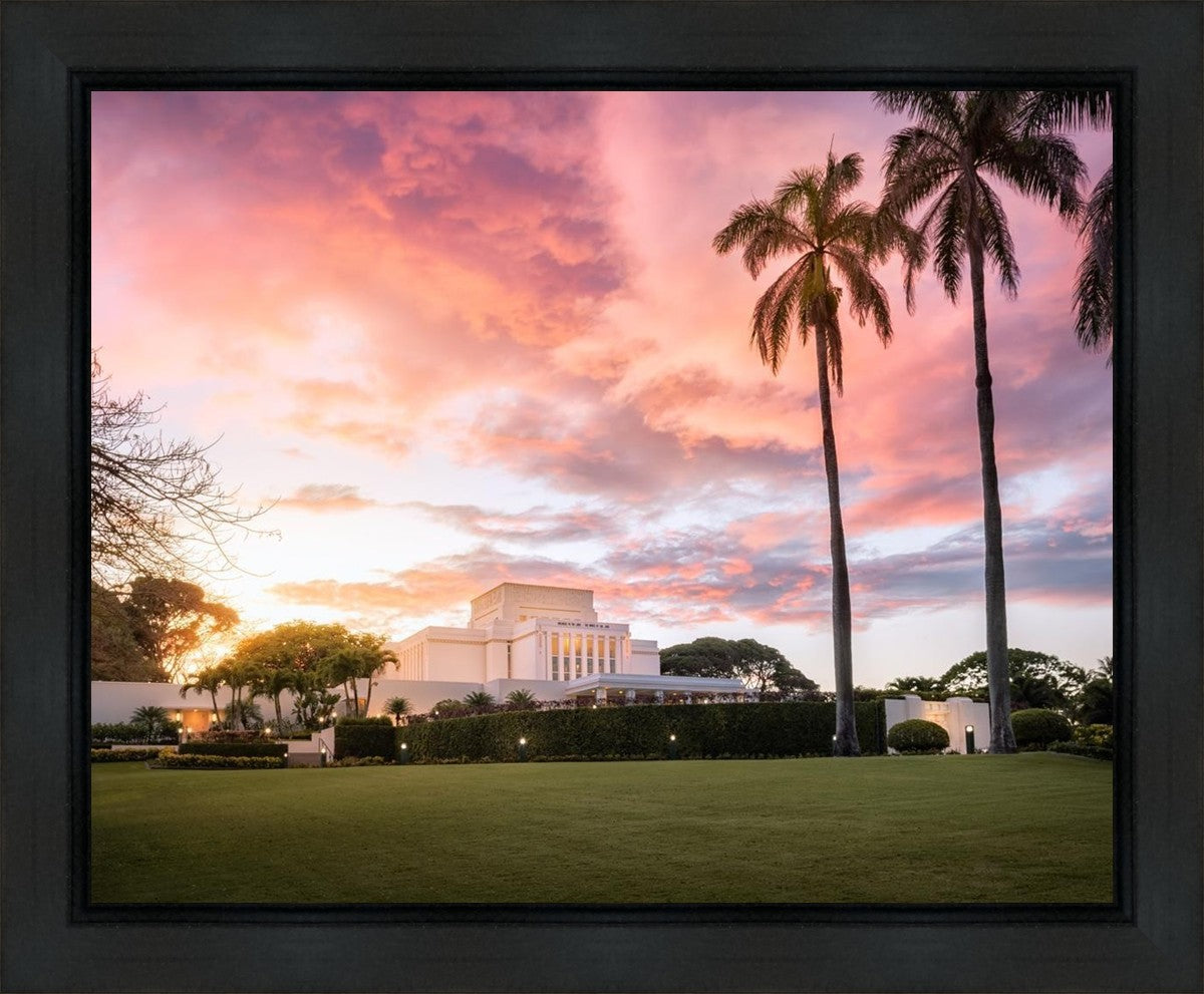 Laie Sunset Panorama