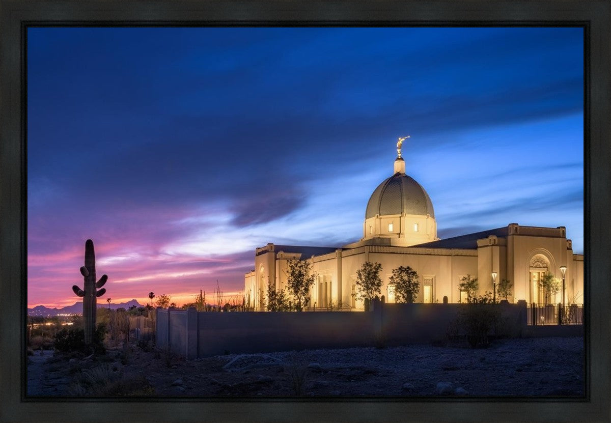 Tucson Blue Gallery Wrap