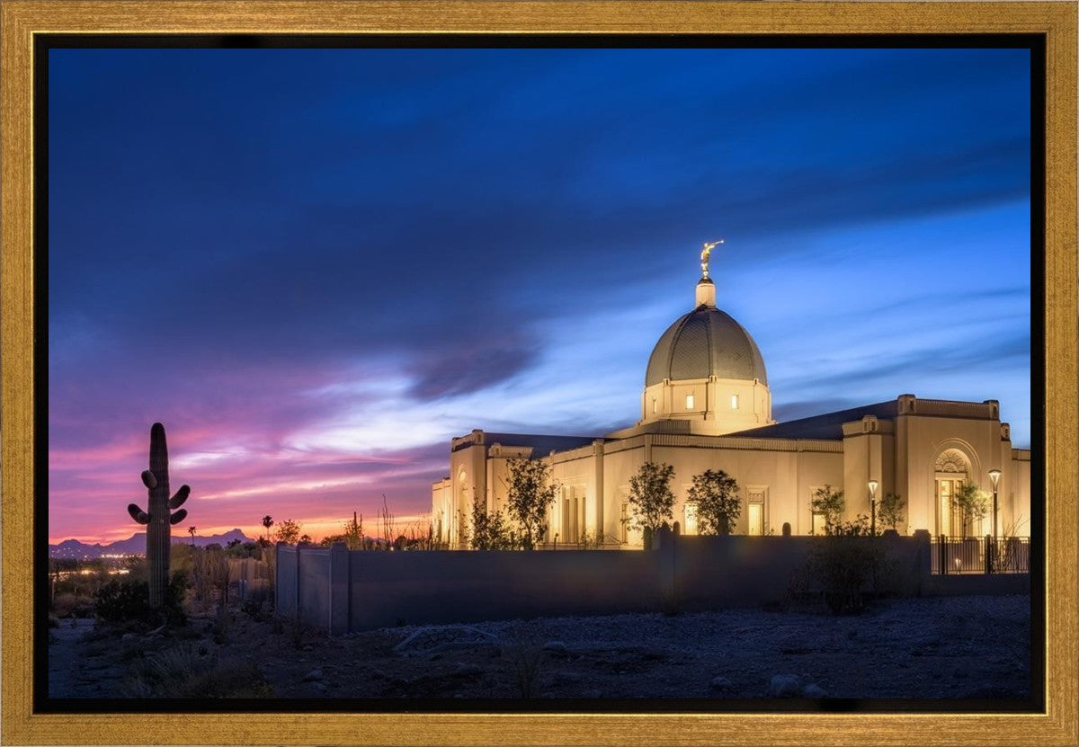 Tucson Blue Gallery Wrap