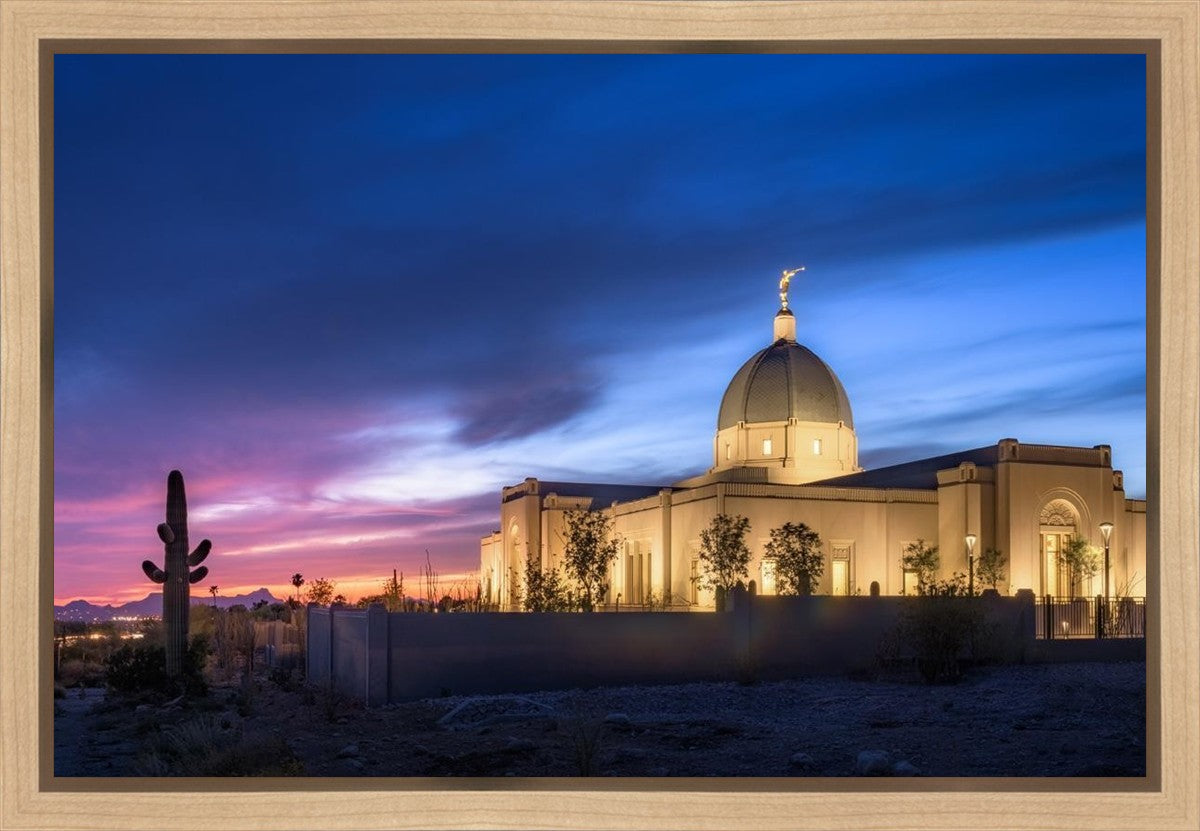 Tucson Blue Gallery Wrap
