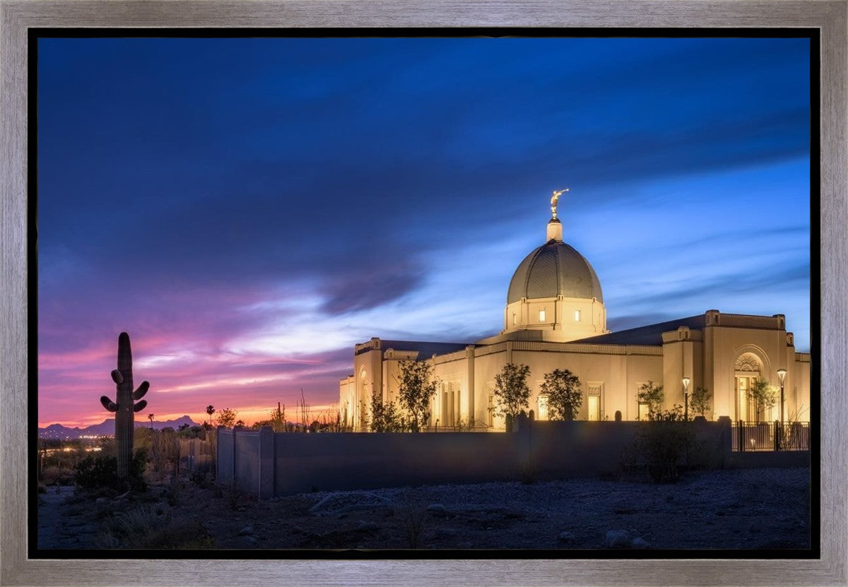 Tucson Blue Gallery Wrap
