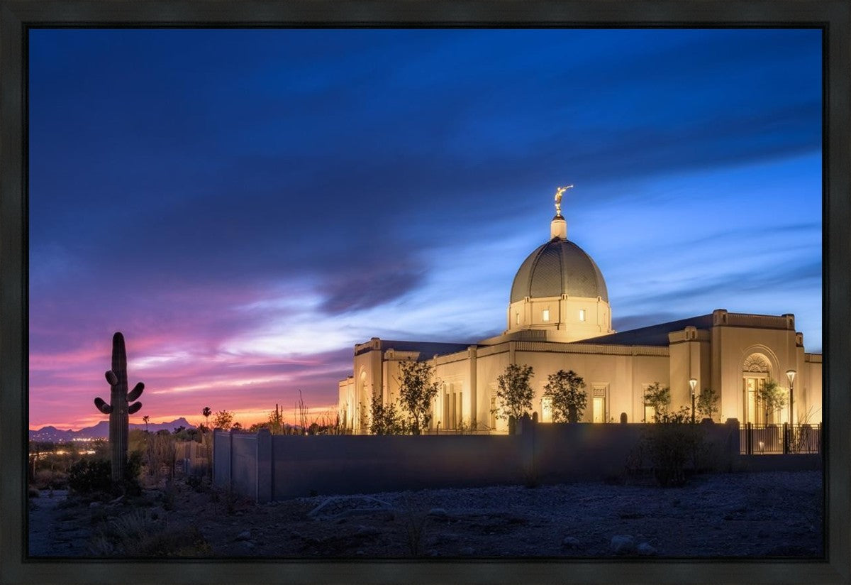 Tucson Blue Gallery Wrap