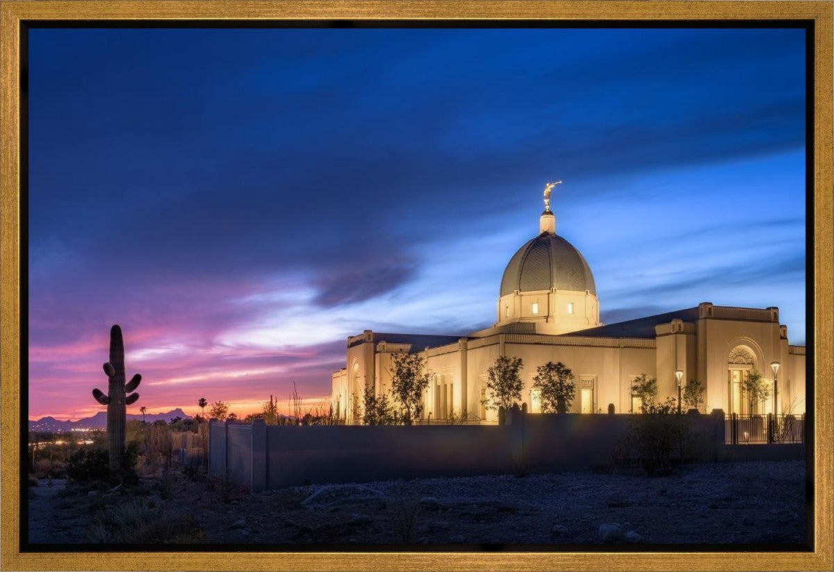 Tucson Blue Gallery Wrap
