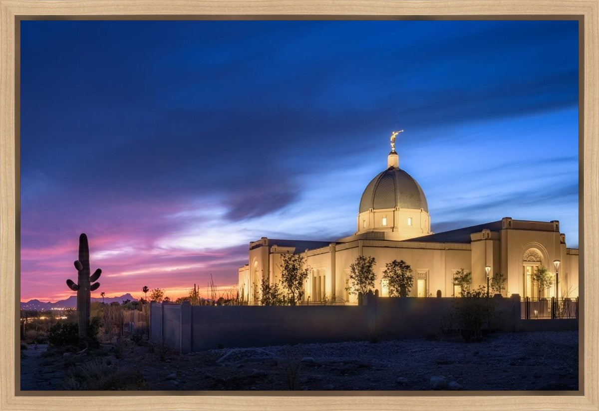 Tucson Blue Gallery Wrap