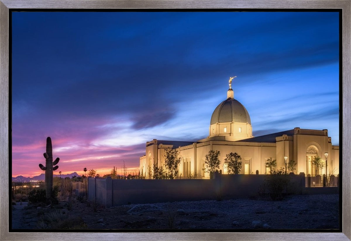 Tucson Blue Gallery Wrap