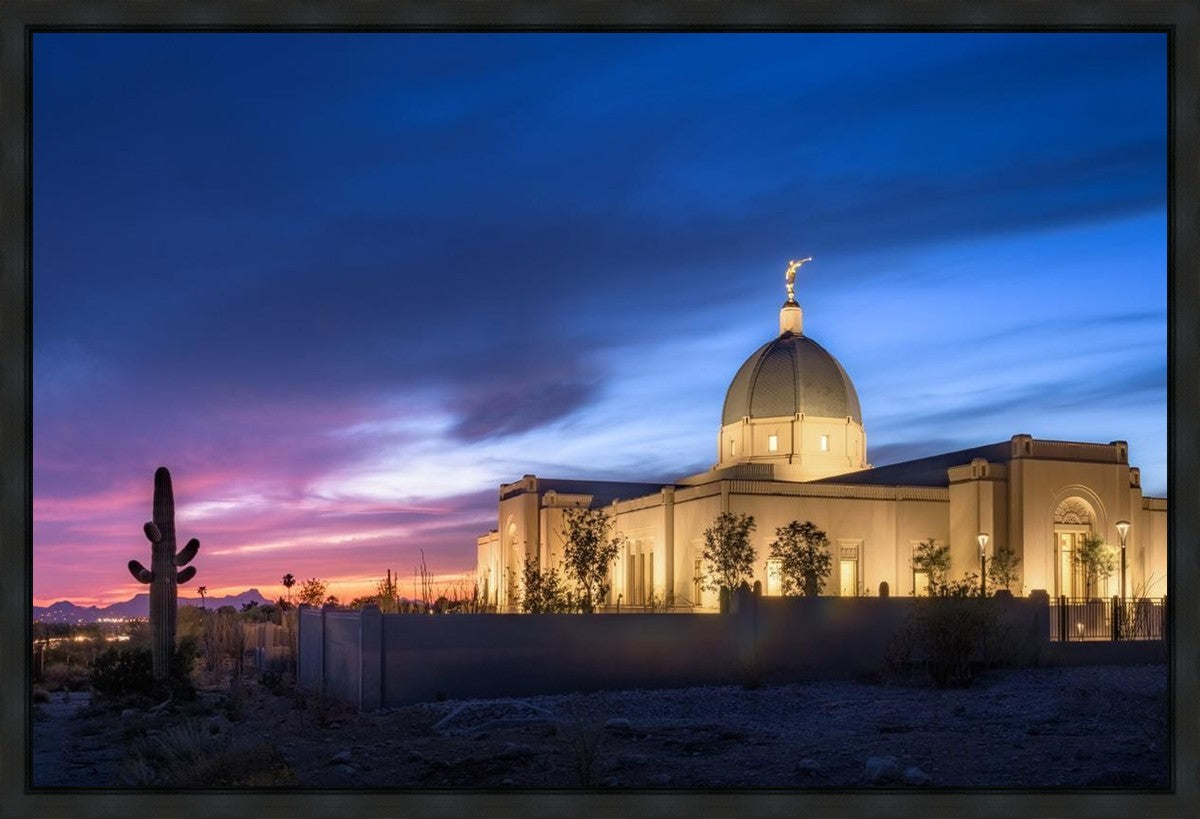 Tucson Blue Gallery Wrap