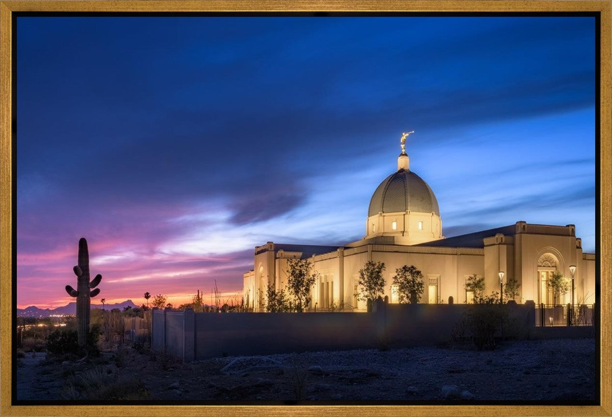 Tucson Blue Gallery Wrap