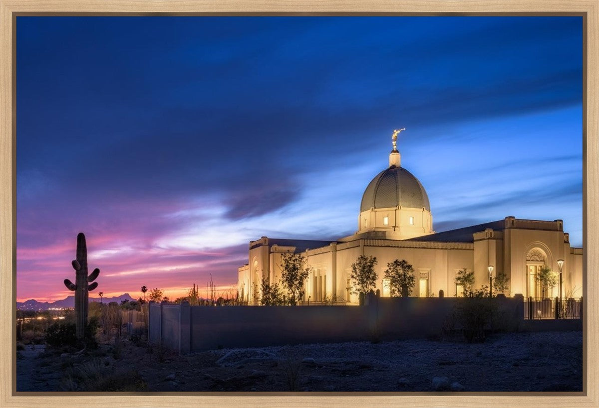 Tucson Blue Gallery Wrap