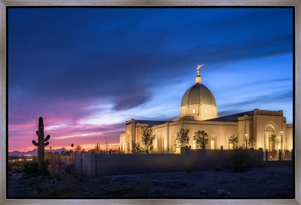 Tucson Blue Gallery Wrap
