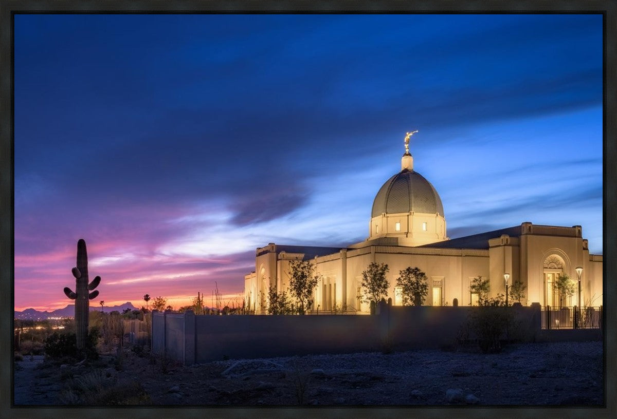 Tucson Blue Gallery Wrap