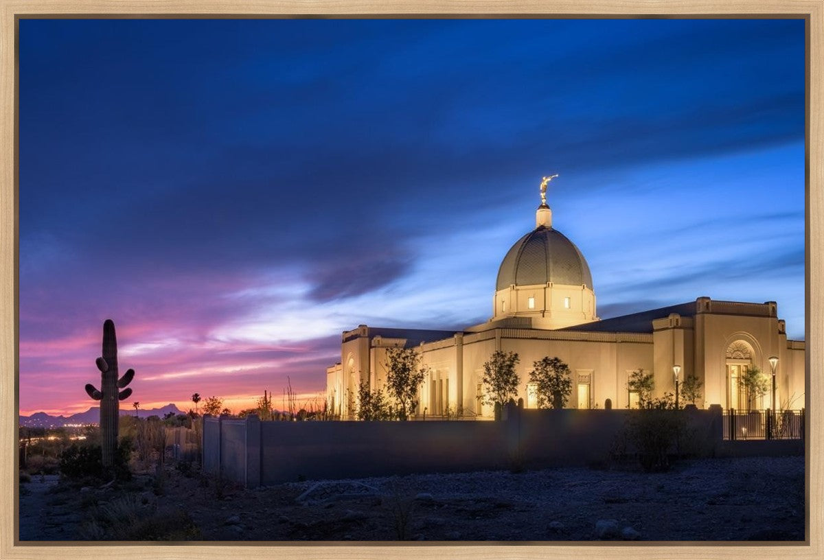 Tucson Blue Gallery Wrap