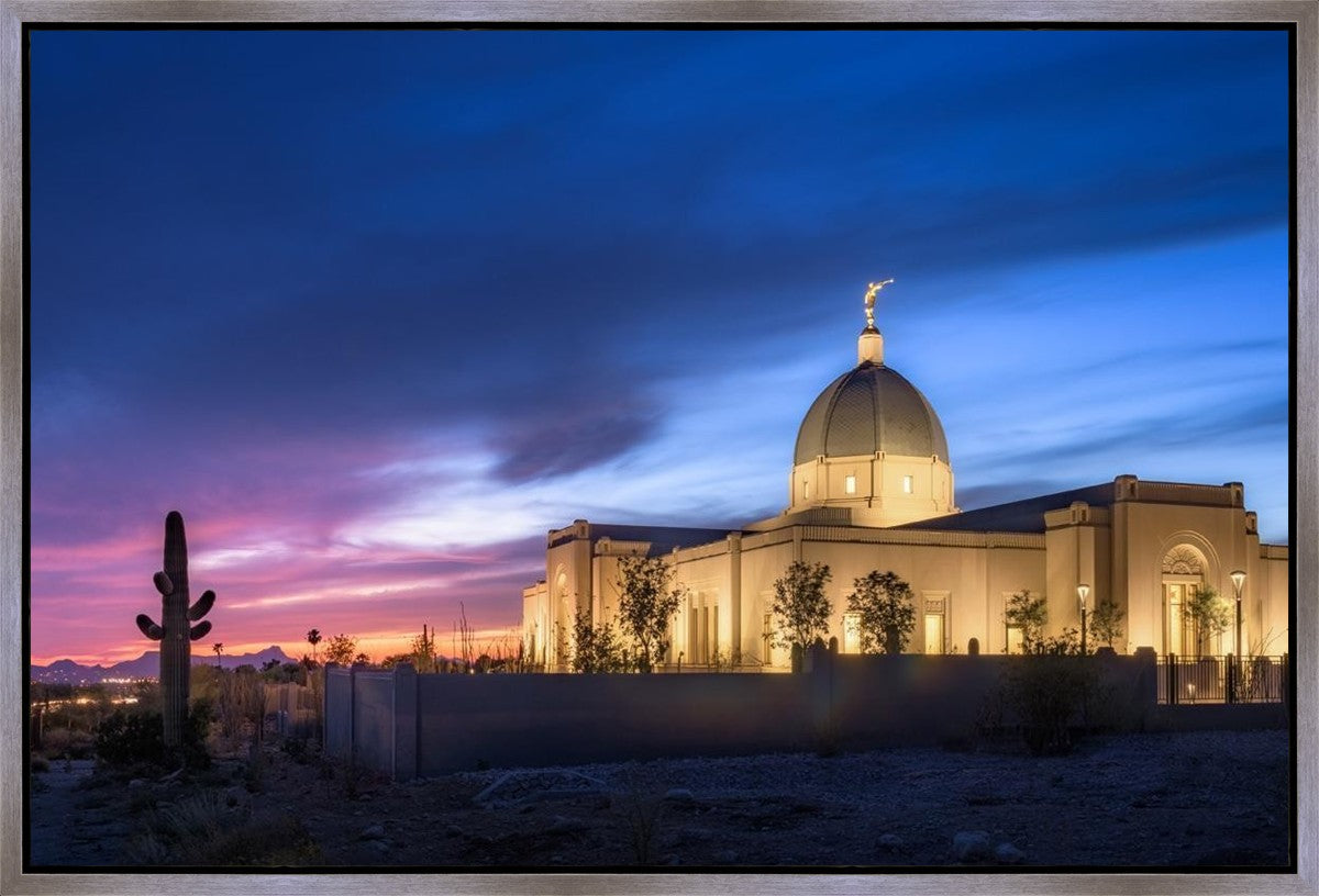 Tucson Blue Gallery Wrap