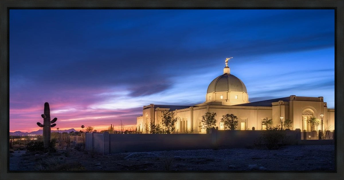 Tucson Blue Gallery Wrap