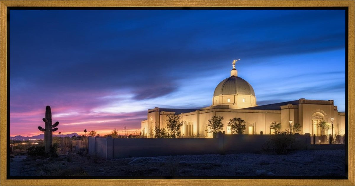 Tucson Blue Gallery Wrap