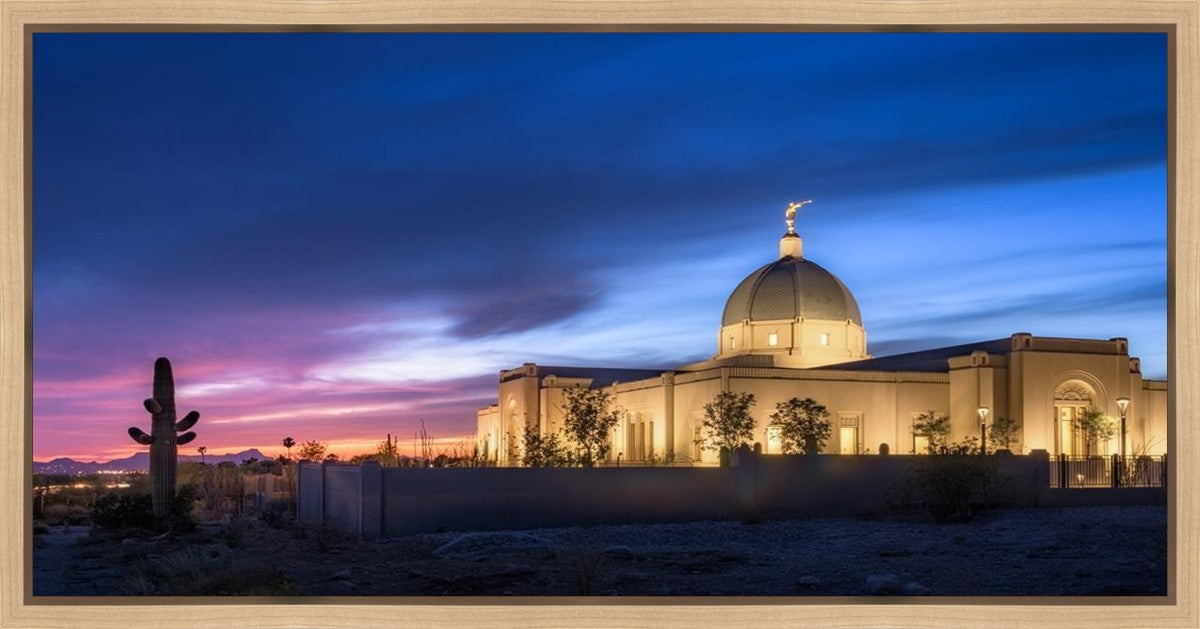 Tucson Blue Gallery Wrap