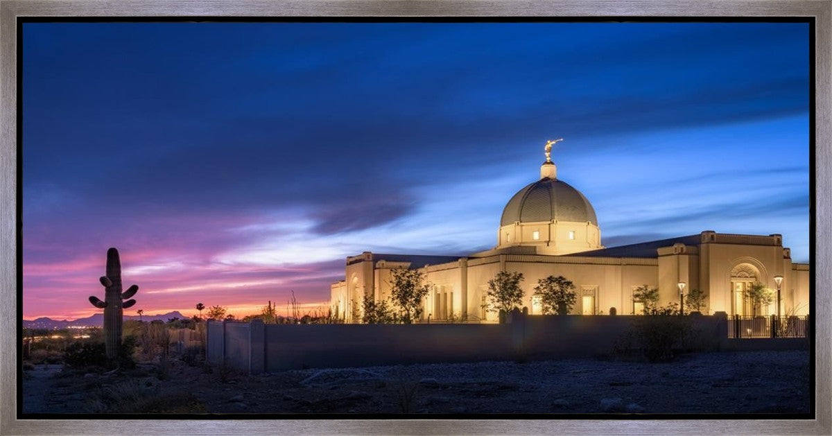 Tucson Blue Gallery Wrap