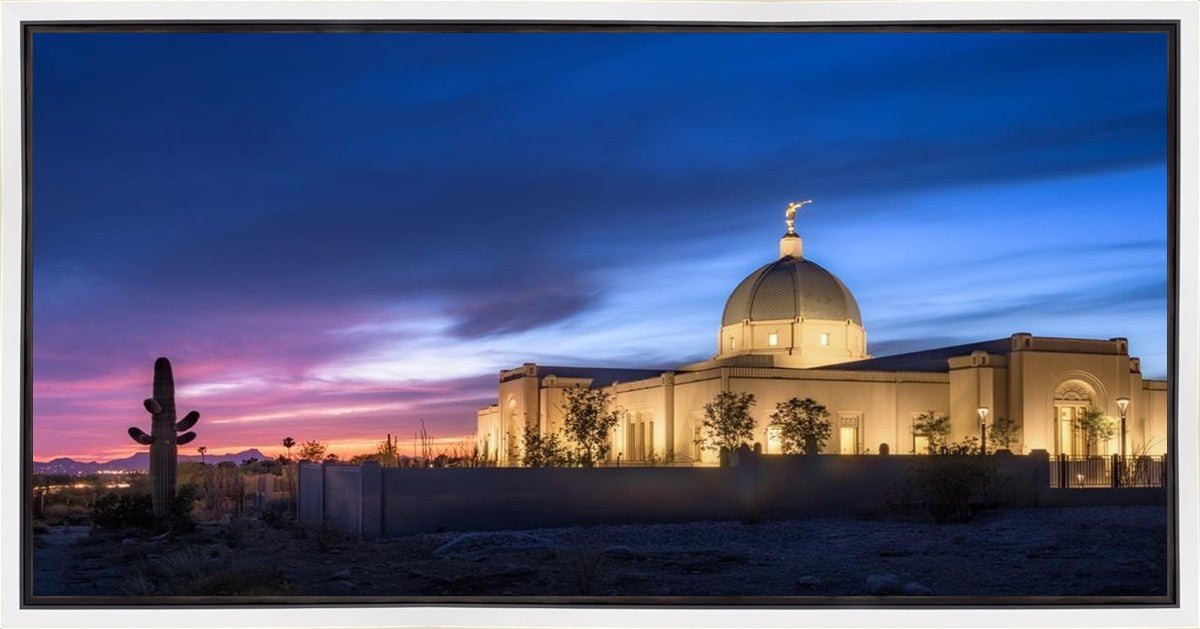 Tucson Blue Gallery Wrap