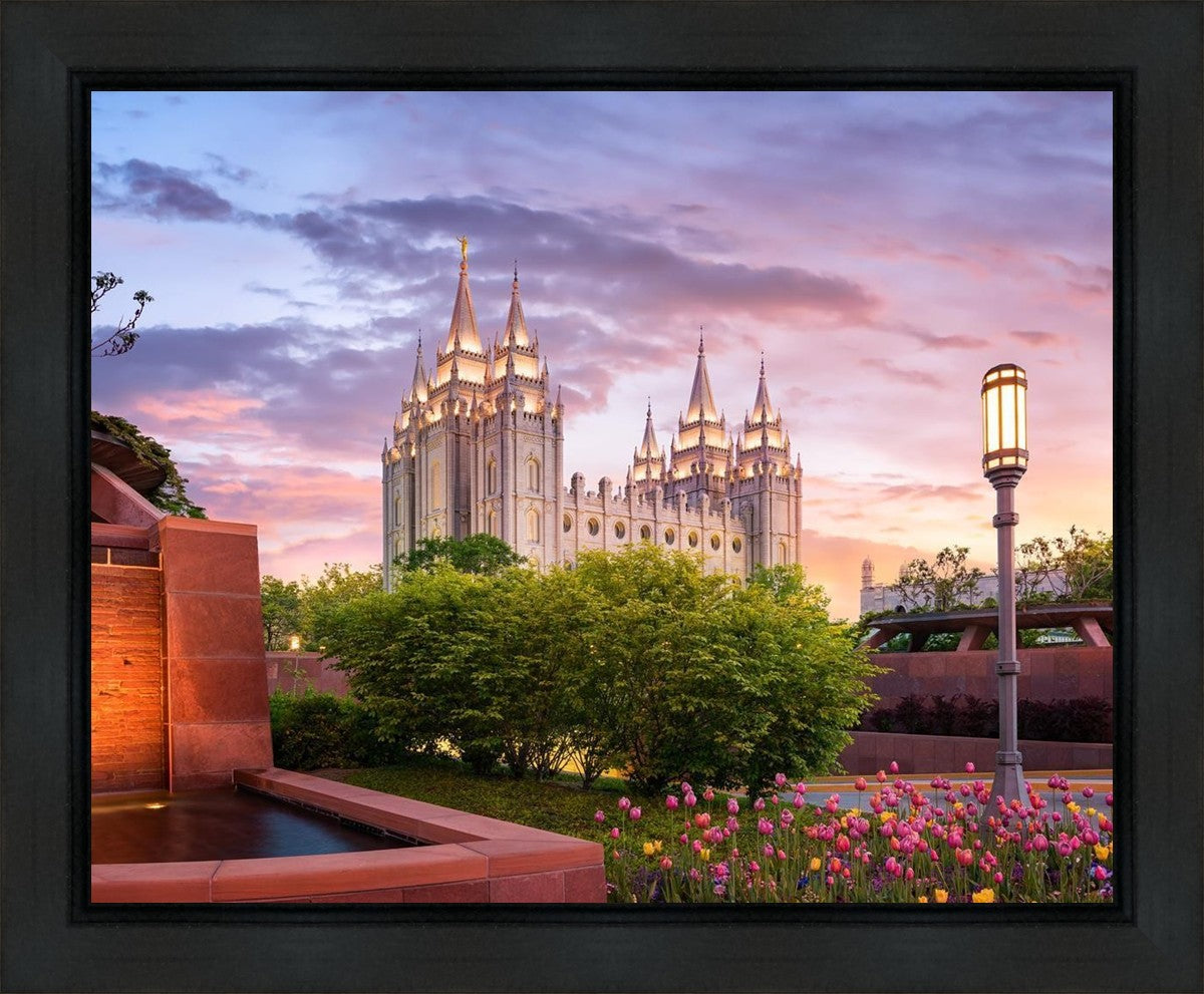 Salt Lake City This is the Place Gallery Wrap