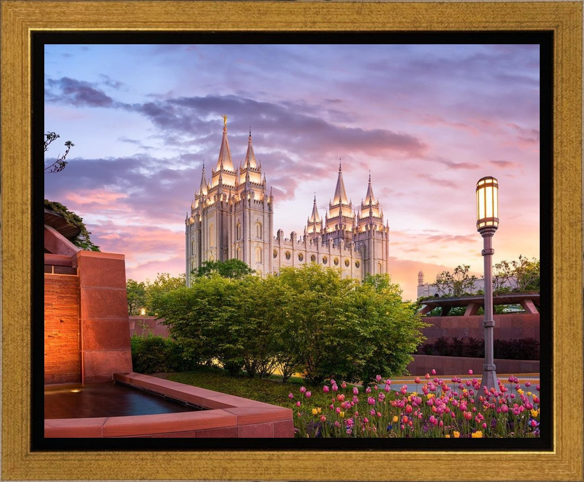 Salt Lake City This is the Place Gallery Wrap