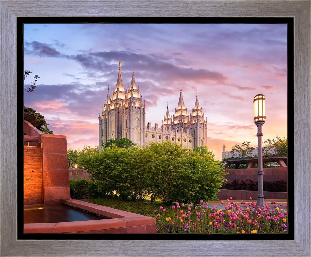 Salt Lake City This is the Place Gallery Wrap