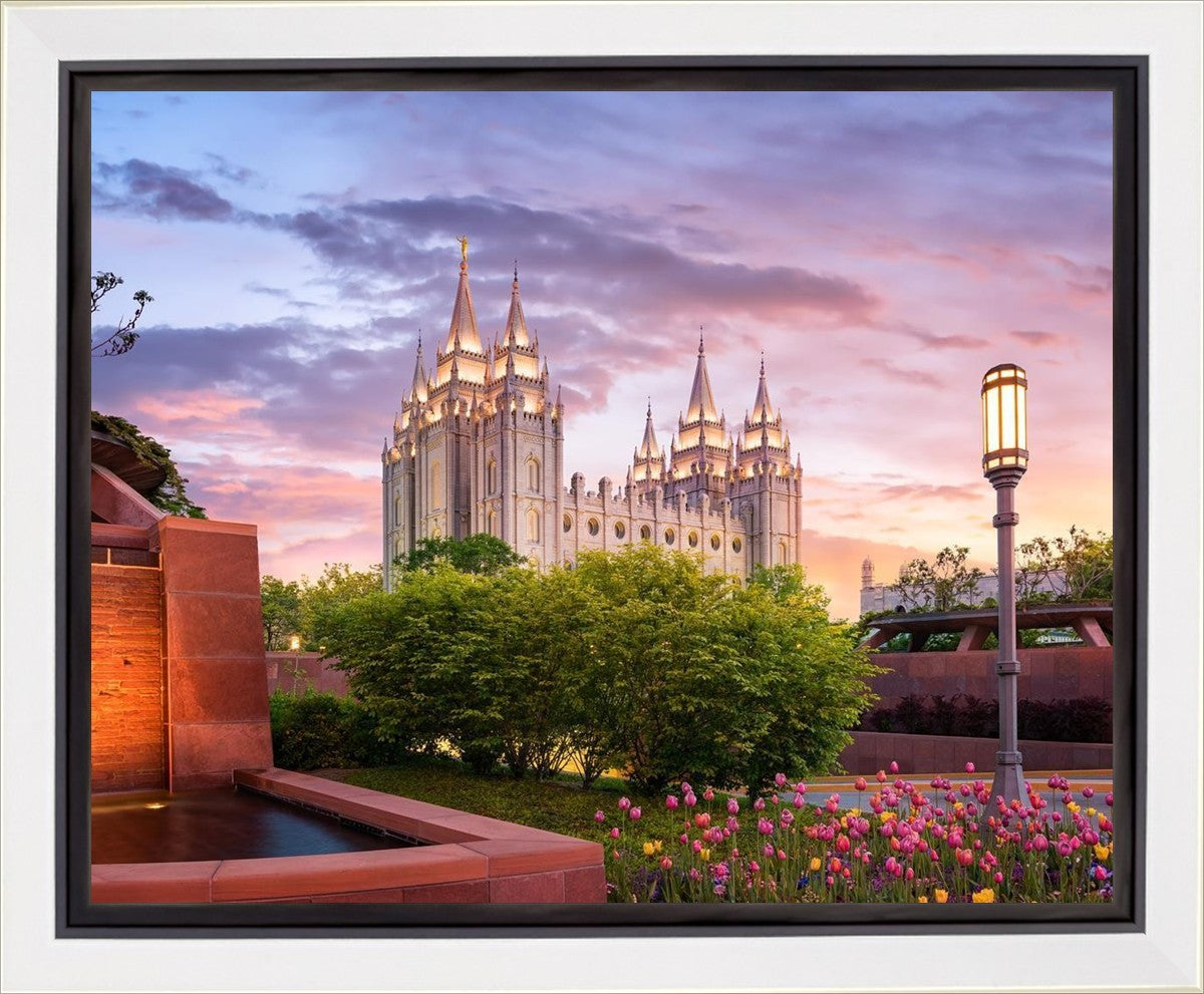 Salt Lake City This is the Place Gallery Wrap