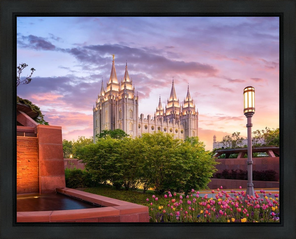 Salt Lake City This is the Place Gallery Wrap