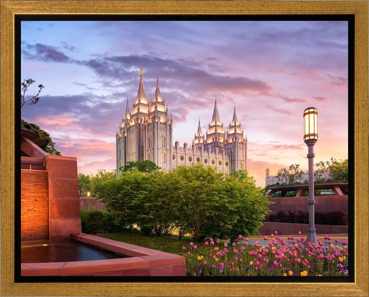 Salt Lake City This is the Place Gallery Wrap