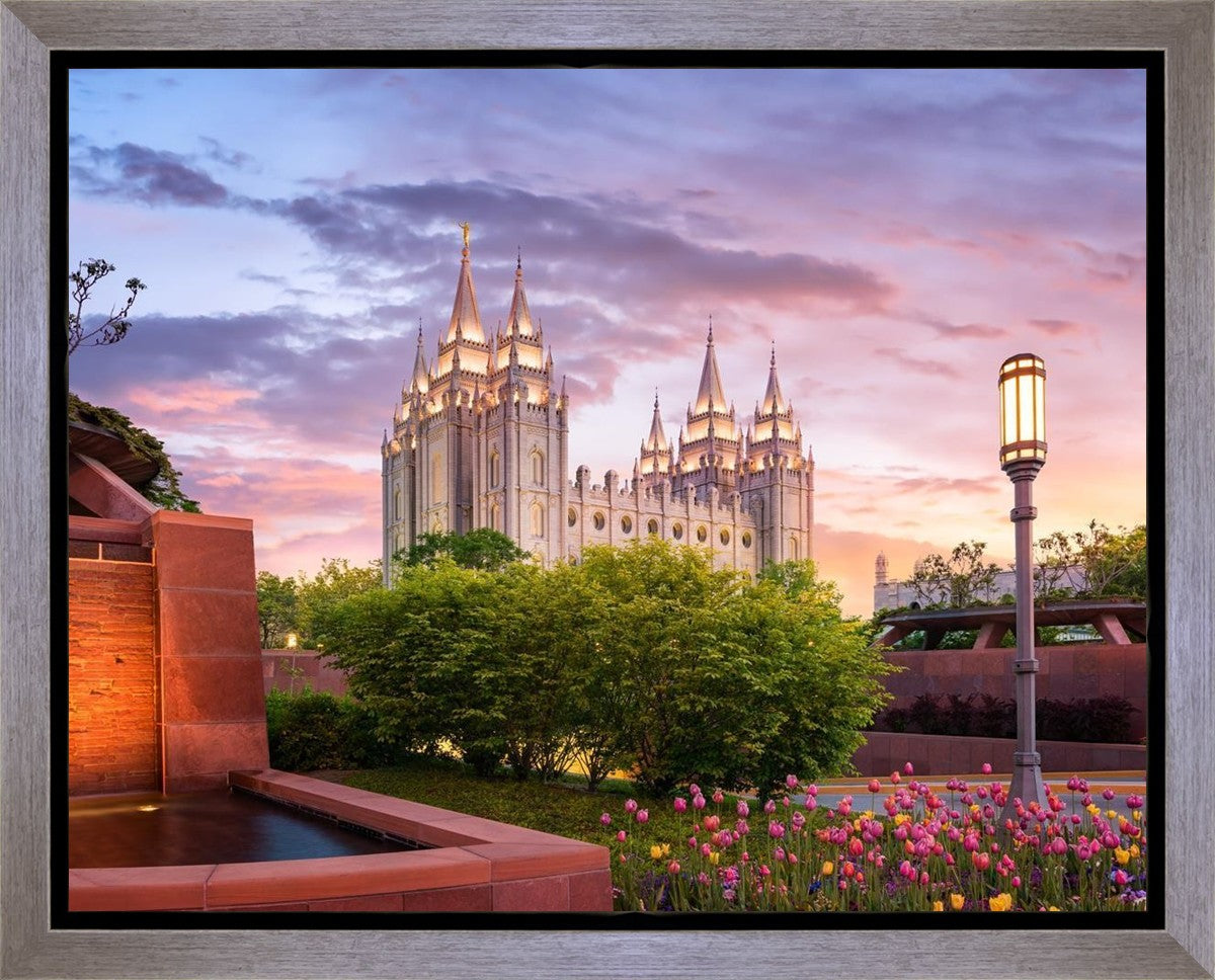 Salt Lake City This is the Place Gallery Wrap