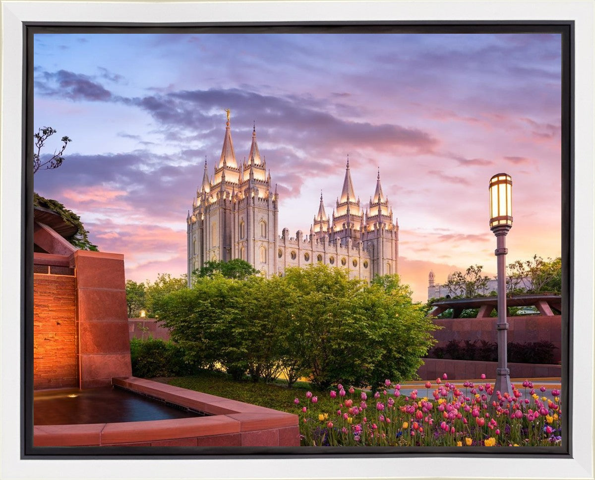Salt Lake City This is the Place Gallery Wrap