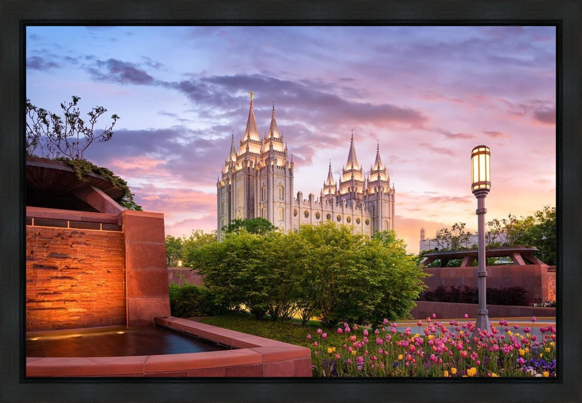 Salt Lake City This is the Place Gallery Wrap