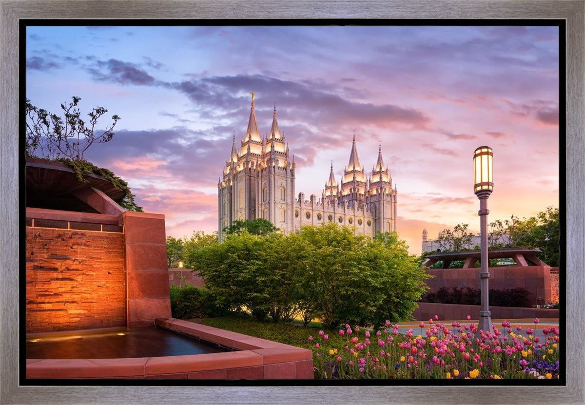 Salt Lake City This is the Place Gallery Wrap
