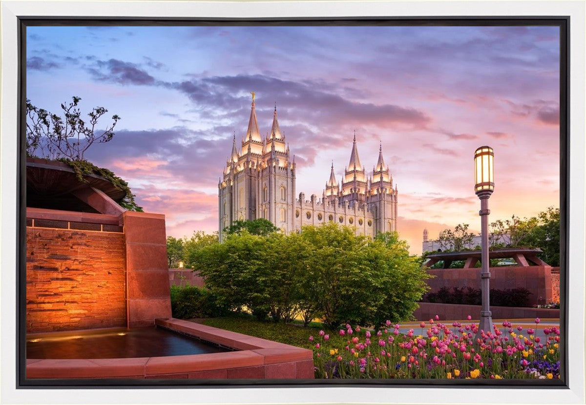 Salt Lake City This is the Place Gallery Wrap