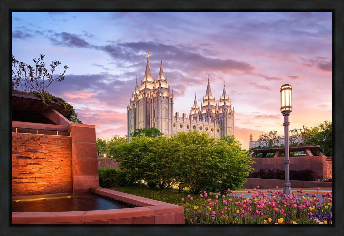 Salt Lake City This is the Place Gallery Wrap