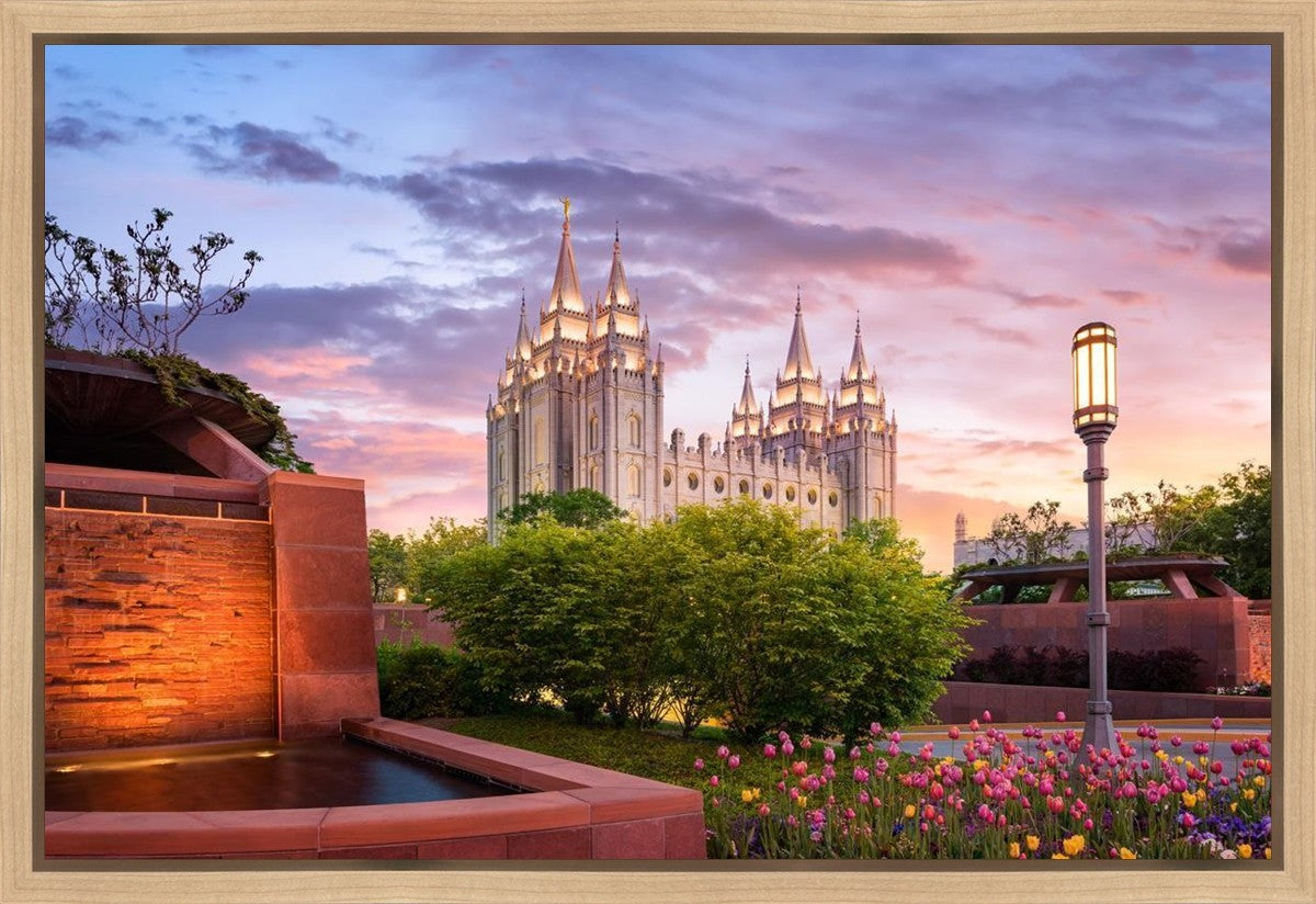 Salt Lake City This is the Place Gallery Wrap