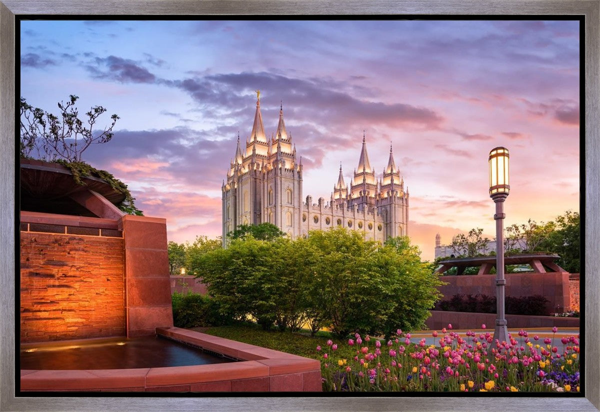 Salt Lake City This is the Place Gallery Wrap